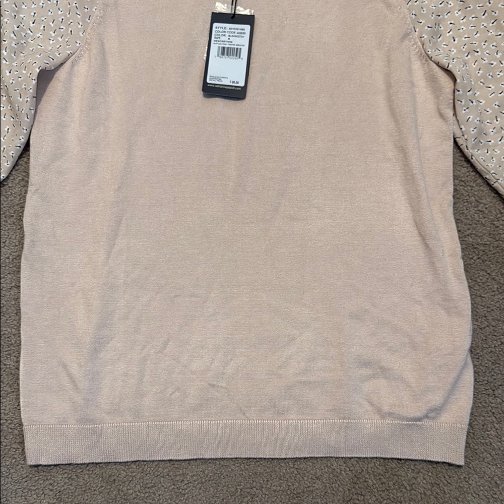 Adrianna Papell Light Sweater Blouse - Picture 5 of 6